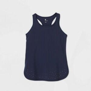 NWT Girl's Navy Activewear Tank Top